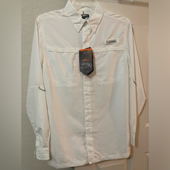 NWT Habit solar factor men’s button front long sleeve shirt - Picture 1 of 8